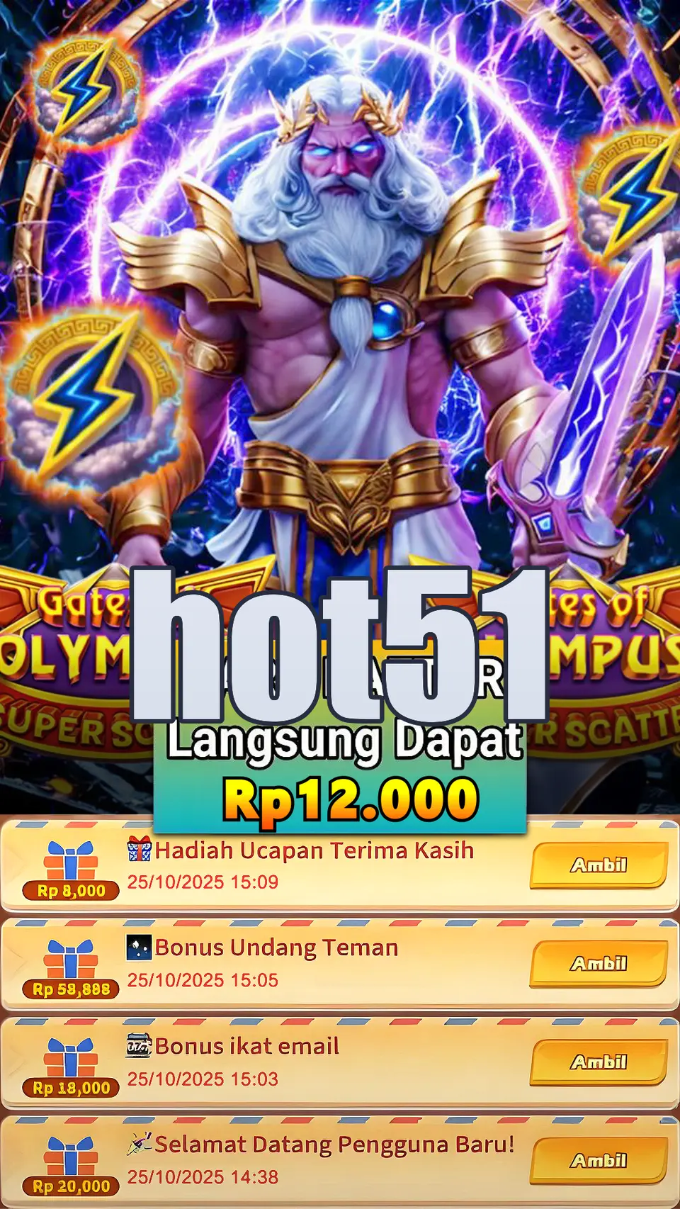 hot51 Tangkapan Layar - APK Resmi